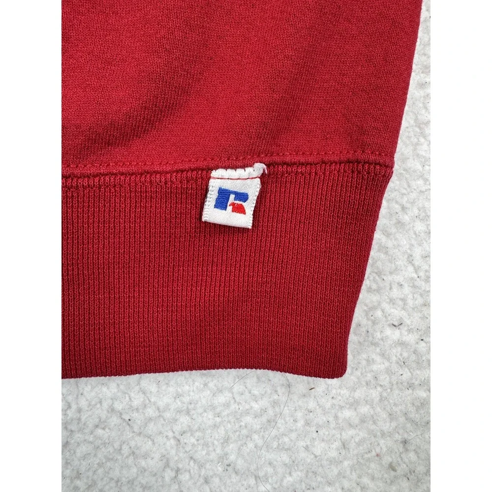 Vintage Arkansas Razorbacks Sweater Mens Large Red NCAA College Football 90s